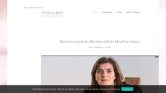 Rechtsanwältin Patricia Beck in Stuttgart