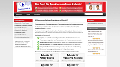 Frankierprofi Frankiermaschinen-Zubehör Online-Shop