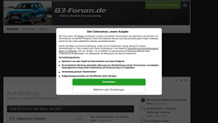 Détails : Audi Q3 Forum
