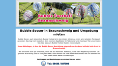Bubble Soccer Verleih Braunschweig