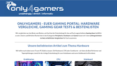 Détails : Die besten Vergleiche für Gamer: Hardware, Games, Peripherie | only4gamers