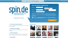 Détails : spin.de - die Community: Chat, Forum, Online-Spiele, Freunde finden