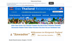 ABENTEUER THAILAND - Reisemagazin, Hotels, Fotos..