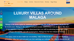 Luxusvillen und Ferienhäuser um Malaga