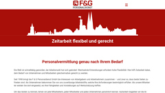F & G Personaldienst GmbH für Personal in Zeitarbeit